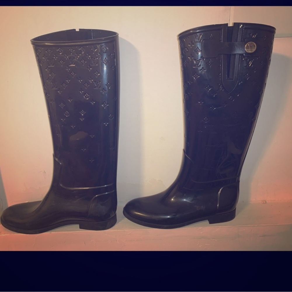 - Authentic Louis Vuitton Rain boots